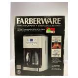 FARBERWARE 12 CUP PROGRAMMABLE COFFEE & TEA MAKER