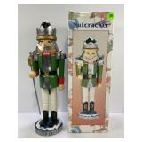 CRACKER BARREL 14" SOLDIER NUTCRACKER IN ORIGINAL