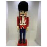 32" WOODEN NUTCRACKER SOLDIER