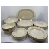 CORELLE FOREVER YOURS DISHWARE SET - 48 PIECES