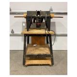 CRAFTSMAN ROUTER WITH TABLE, STAND & BITS