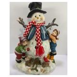WINTER FUN SNOWMAN HOLIDAY DECOR - 15" TALL
