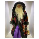 34" HOLIDAY SANTA CLAUS DECOR