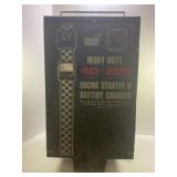 SEARS HEAVY DUTY ENGINE STARTER AND BATTERY