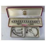 ESTATE COSTUME JEWELRY