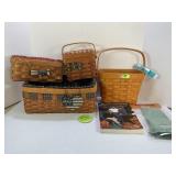 1995 LONGABERGER BASKET, LONGABERGER BASKET BOOK &