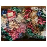 LARGE LOT OF VINTAGE CHRISTMAS DECORATIONS