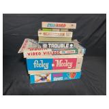 LOT OF VINTAGE BOARD GAMES - FEELEYMEELEY,