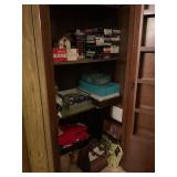 CONTENTS OF CLOSET - EKCO MIRACLE FRENCH FRY