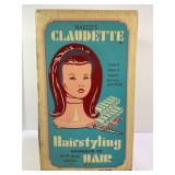 1967 CLAUDETTE HAIR STYLING MANNEQUIN KIT BY