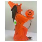 TICO HALLOWEEN WITCH JACK-O-LANTERN BLOW MOLD -13"