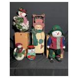HOLIDAY SNOWMAN DECOR
