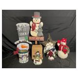 HOLIDAY SNOWMAN DECOR