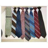LOT OF VINTAGE CLIP-ON TIES - SNAPPER, WEMBLEY,