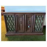 ZENITH SOLD STATE STEREO CABINET - RECORD PLAYER,