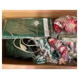 LARGE LOT OF VINTAGE CHRISTMAS DECORATIONS