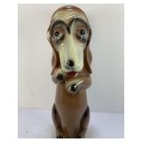 SILVESTRI BROS. 1963 CERAMIC BASSET HOUND BANK -