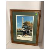 FORT RECOVERY OHIO FRAMED AND MATTED 1791-1991