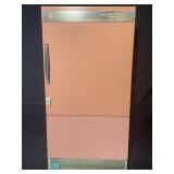 WOLVERINE PINK METAL SEARS REFRIGERATOR/FREEZER