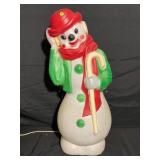 EMPIRE SNOWMAN BLOW MOLD - 34" TALL