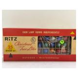 RITZ 25 LITES #9255P CHRISTMAS LIGHTS IN ORIGINAL