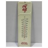 COCA-COLA METAL THERMOMETER - 11"