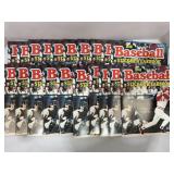 LOT OF 20 1986 TOPPS BASEBALL STICKER YEARBOOKS