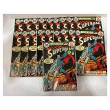 LOT OF 19 VINTAGE COMICS - DC SUPERMAN OCT NO 280