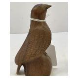 IRONWOOD HAND CARVED EAGLE SCULPTURE - 4 1/2" TALL