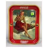 COCA-COLA 1941 ORIGINAL SERVING TRAY - AMERICAN