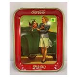COCA-COLA 1942 ORIGINAL SERVING TRAY - AMERICAN