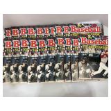 LOT OF 20 1986 TOPPS BASEBALL STICKER YEARBOOKS