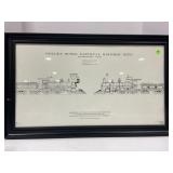 GOLD SPIKE NATIONAL HISTORIC SITE FRAMED POSTER OF
