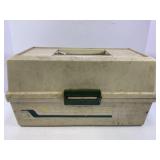 REBEL FISHING TACKLE BOX WITH LURES, JIGS, HOOKS &