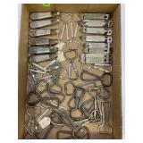 LARGE LOT OF VINTAGE COCA-COLA BOTTLE OPENERS