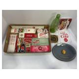 LARGE LOT OF VINTAGE COCA-COLA MEMORABILIA - BRASS