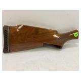 WINCHESTER? TWO TONE ORNATE WOOD SHOTGUN STOCK
