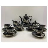 MORIAGE DRAGONWARE TEA SET - 17 PC SET