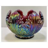 FENTON CARNIVAL GLASS IRIDESCENT BOWL - 5"