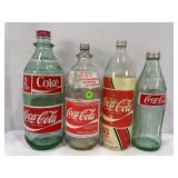 COCA-COLA GLASS 2 LITER, 33.8 OZ, 64 OZ & 48 OZ