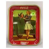 COCA-COLA 1942 ORIGINAL SERVING TRAY - AMERICAN