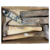 5 LB SLEDGE HAMMER, HAMMER, WOOD SPLITTING WEDGES,