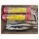 MINIATURE SPRING CLAMP SETS, VICE GRIPS, LOCK JAW