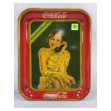 COCA-COLA 1930 ORIGINAL SERVING TRAY - AMERICAN