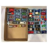 LARGE LOT OF TOY CARS, TRUCKS, TRACTORS, AND MORE