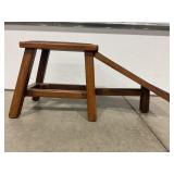 RED WING SHOE FITTING STOOL