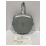QVC CAST IRON 11" SQUARE GRILL PAN - NEW