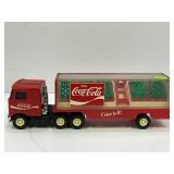 BUDDY L COCA-COLA DELIVERY TRACTOR TRAILER - 9