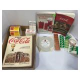 COCA-COLA BOOKS, RECORDS, STICKERS AND MORE