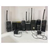LOT OF HAND HELD SCANNERS - UNIDEN BEAR CAT AND
